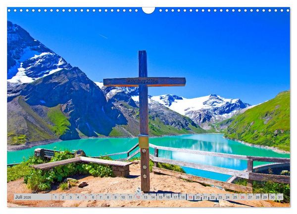 Produktbild: Die Hochgebirgs-Stauseen (Wandkalender 2026 DIN A3 quer), CALVENDO Monatskalender