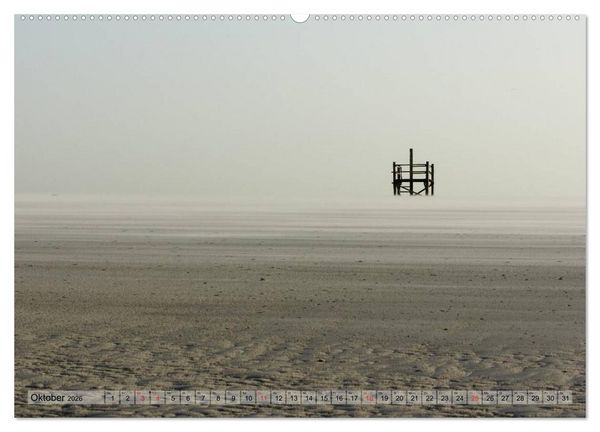 Produktbild: ST. PETER-ORDING PURistisch (hochwertiger Premium Wandkalender 2026 DIN A2 quer), Kunstdruck in Hochglanz