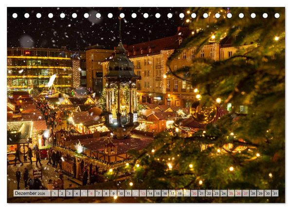 Produktbild: Romantisches Magdeburg (Tischkalender 2026 DIN A5 quer), CALVENDO Monatskalender