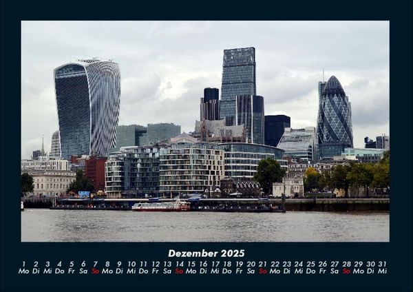 Produktbild: London - Impressionen 2025 Fotokalender DIN A4