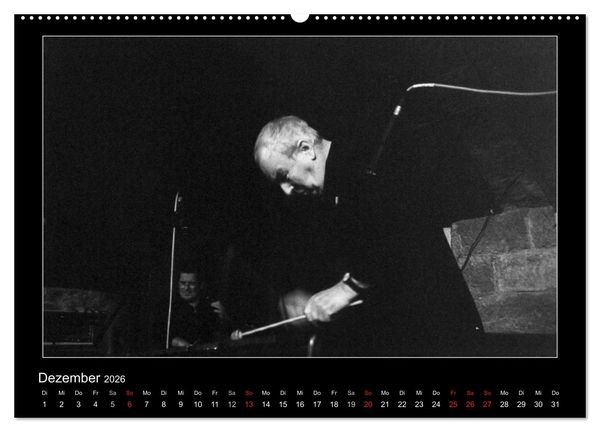 Produktbild: Jazz onstage (Wandkalender 2026 DIN A2 quer), CALVENDO Monatskalender