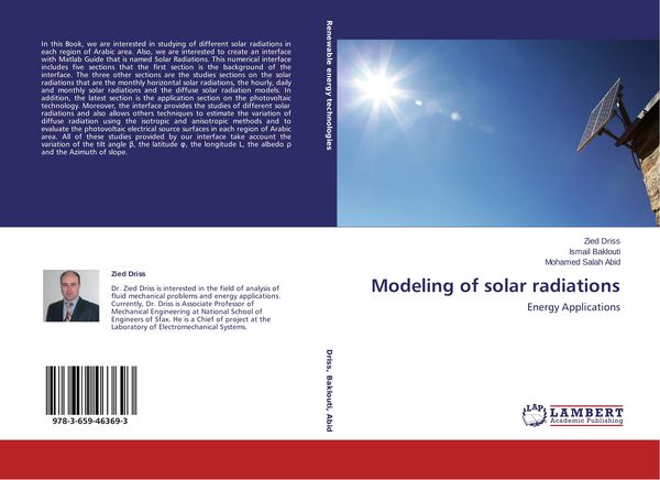 Produktbild: Modeling of solar radiations