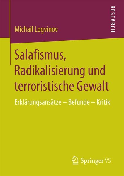 Produktbild: Salafismus, Radikalisierung und terroristische Gewalt