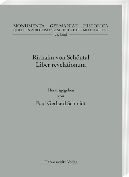Produktbild: Richalm von Sch&ouml;ntal, Liber revelationum