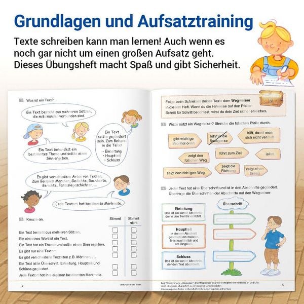 Produktbild: Das &Uuml;bungsheft Texte schreiben 3