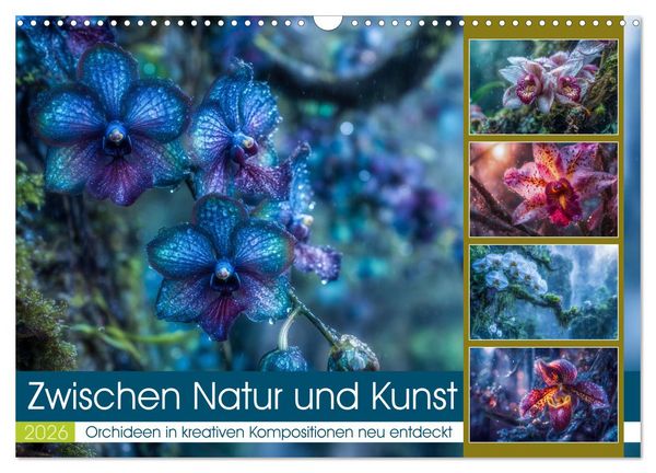 Produktbild: Zwischen Natur und Kunst (Wandkalender 2026 DIN A3 quer), CALVENDO Monatskalender