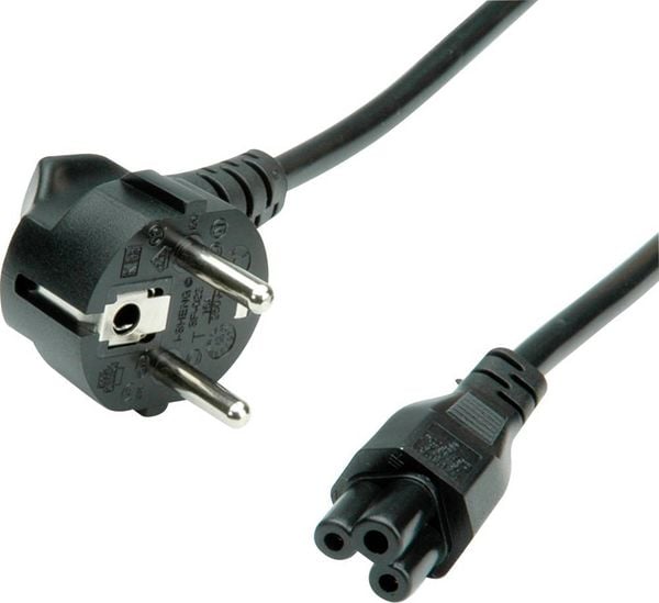 Produktbild: Value 19.99.1028 Strom Verbindungskabel Schwarz 1.80 m