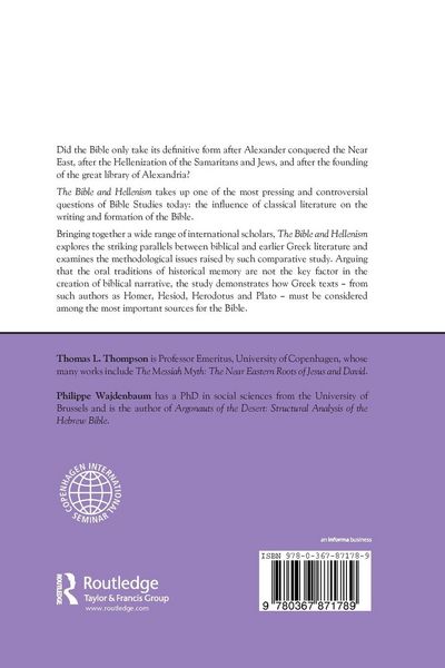 Produktbild: The Bible and Hellenism