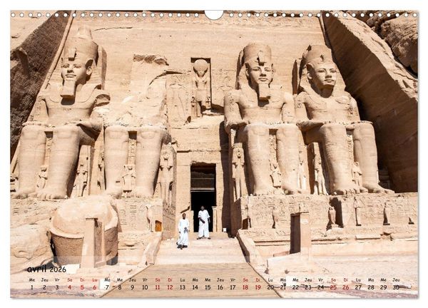 Produktbild: &Eacute;gypte, sur les rives du Nil (Calendrier mural 2026 DIN A3 vertical), CALVENDO calendrier mensuel