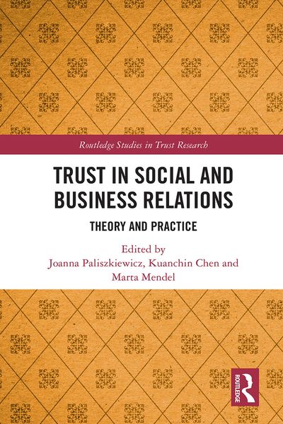 Produktbild: Trust in Social and Business Relations