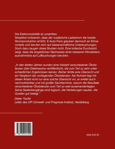 Produktbild: Der Elektroauto-Schwindel