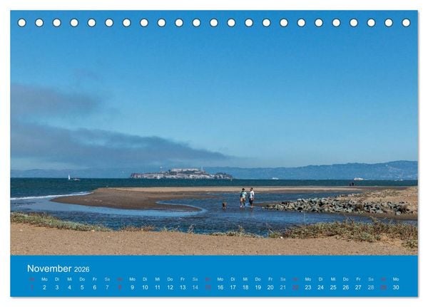 Produktbild: San Francisco - Wie ich es sehe (Tischkalender 2026 DIN A5 quer), CALVENDO Monatskalender