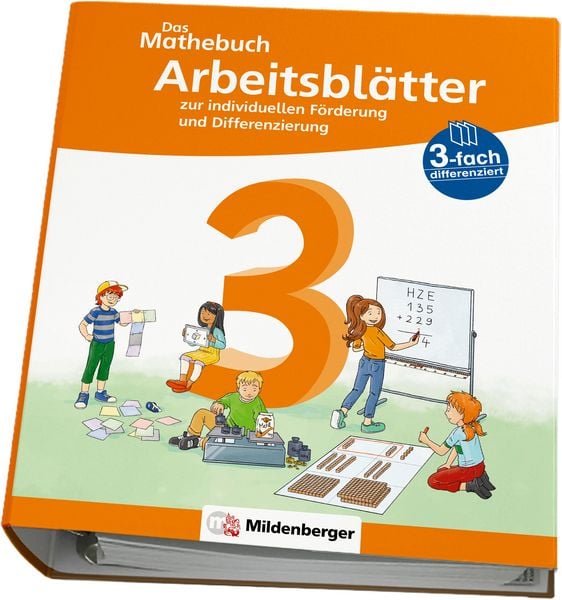 Produktbild: Das Mathebuch 3 Neubearbeitung &ndash; Arbeitsbl&auml;tter zur individuellen F&ouml;rderung und Differenzierung
