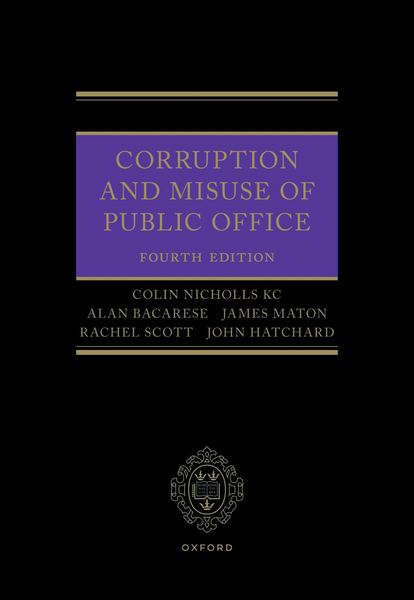 Produktbild: Corruption and Misuse of Public Office