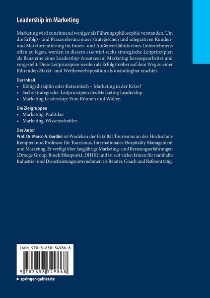Produktbild: Leadership im Marketing
