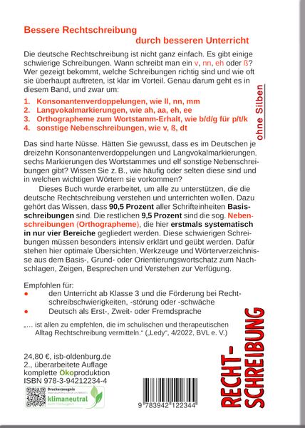 Produktbild: Professionelles Wissen &uuml;ber Rechtschreibung f&uuml;r Schule und F&ouml;rderung