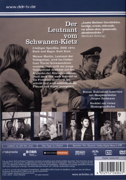 Produktbild: Der Leutnant vom Schwanenkietz [2 DVDs]