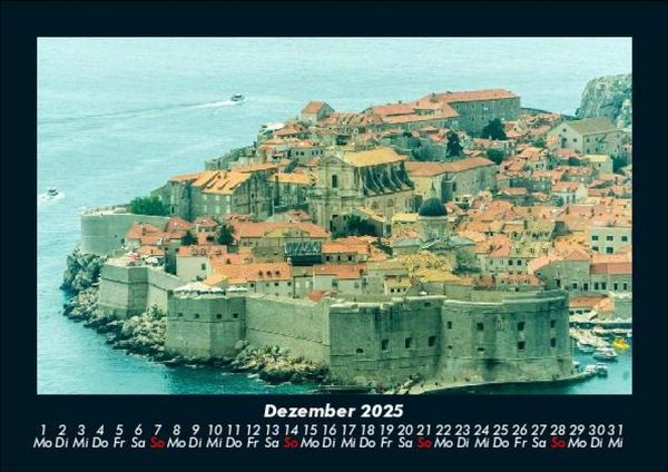 Produktbild: Kroatien 2025 Fotokalender DIN A5