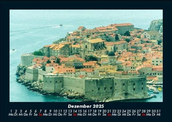 Produktbild: Kroatien 2025 Fotokalender DIN A5