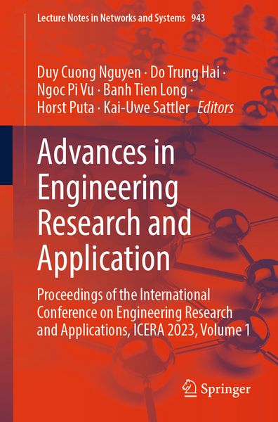 Produktbild: Advances in Engineering Research and Application
