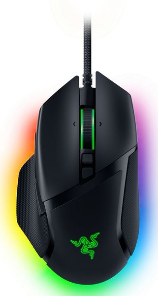 Produktbild: RAZER Basilisk V3 Ergonomische Gaming-Maus Kabelgebunden Optisch Schwarz 11 Tasten 26000 dpi Beleuchtet, Ergonomisch