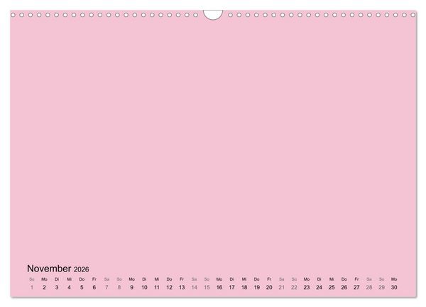 Produktbild: DIY Bastel-Kalender -Warme Pastell Farben- Zum Selbstgestalten (Wandkalender 2026 DIN A3 quer), CALVENDO Monatskalender