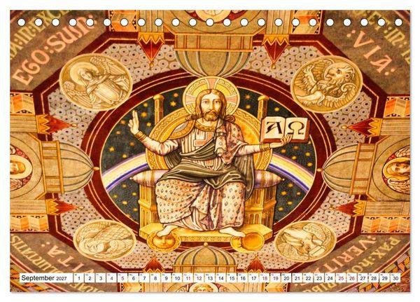 Produktbild: Evangelisch in Jerusalem (Tischkalender 2027 DIN A5 quer), CALVENDO Monatskalender
