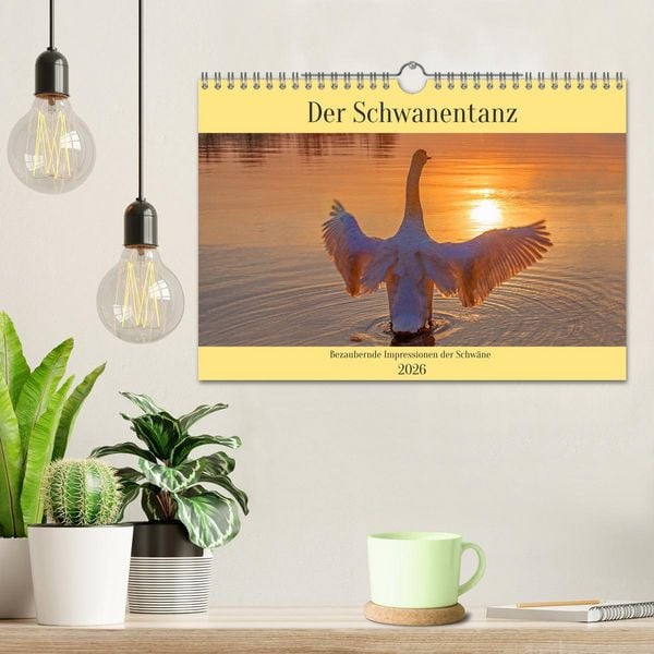 Produktbild: Der Schwanentanz (Wandkalender 2026 DIN A4 quer), CALVENDO Monatskalender