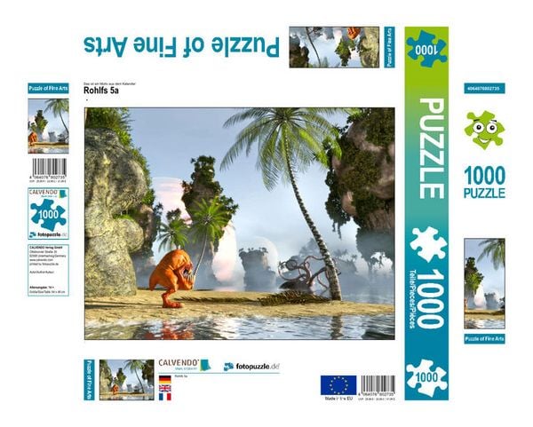 Produktbild: CALVENDO Puzzle Rohlfs 5a | 1000 Teile Lege-Gr&ouml;&szlig;e 64x48cm Foto-Puzzle f&uuml;r gl&uuml;ckliche Stunden