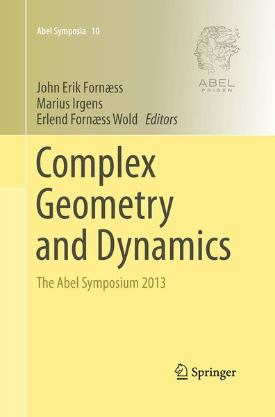 Produktbild: Complex Geometry and Dynamics