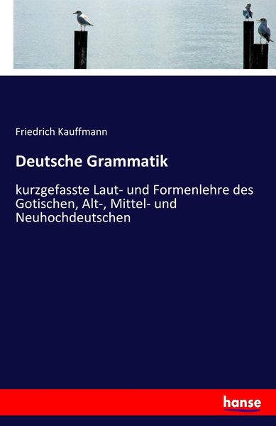 Deutsche Grammatik, Taschenbuch von Friedrich Kauffmann, Hansebooks, 9783743483446