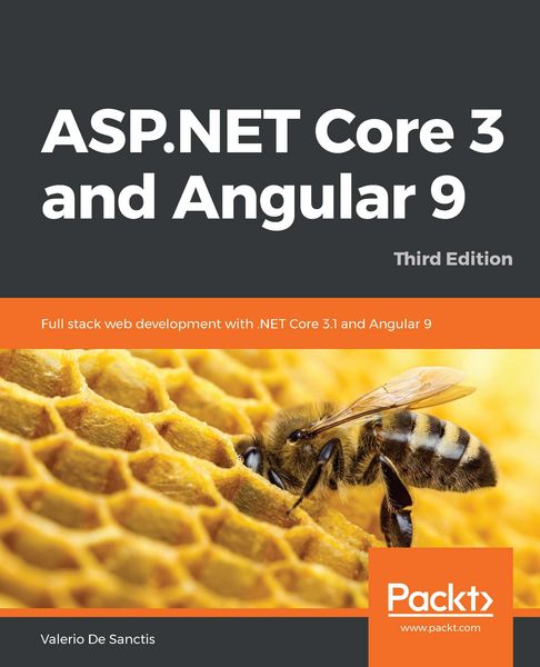 Produktbild: ASP.NET Core 3 and Angular 9