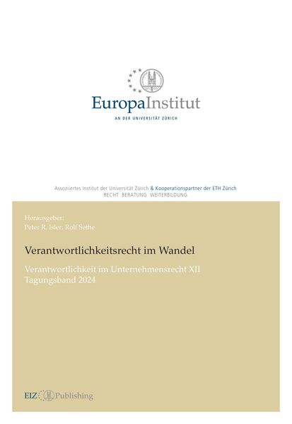Produktbild: Verantwortlichkeitsrecht im Wandel