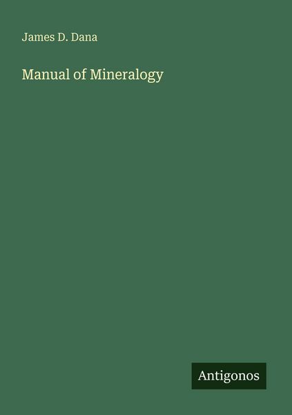 Produktbild: Manual of Mineralogy