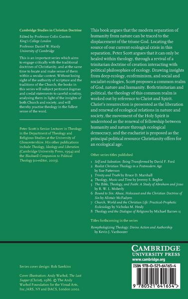Produktbild: A Political Theology of Nature