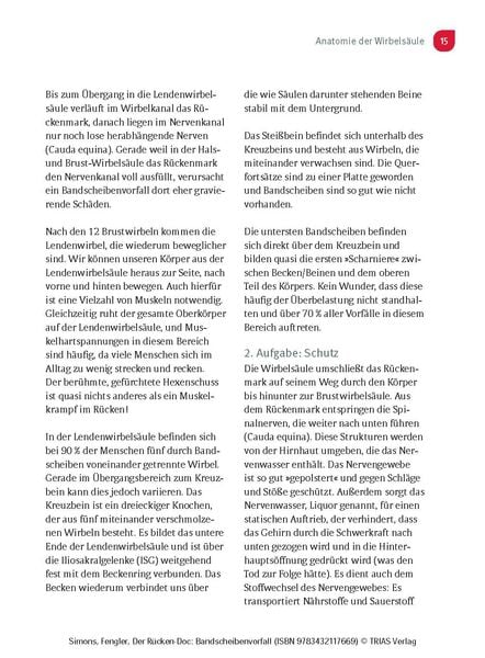 Der Rücken-Doc: Bandscheibenvorfall