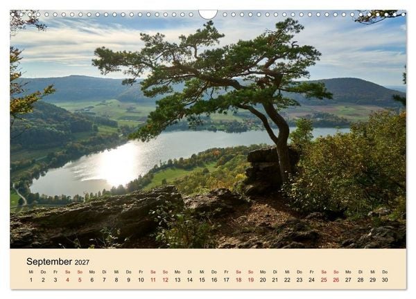 Produktbild: Franken - eine Region voller Naturwunder (Wandkalender 2027 DIN A3 quer), CALVENDO Monatskalender