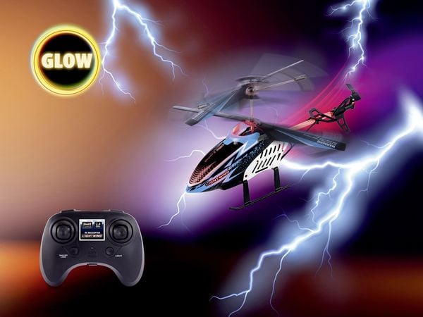 Produktbild: RC Helicopter Lightning, blau, Revell Control Ferngesteuerter Hubschrauber