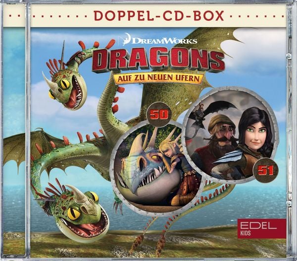 Produktbild: Dragons-Auf Zu Neuen Ufern: Dragons-Neue Ufer Doppel-Box Fol