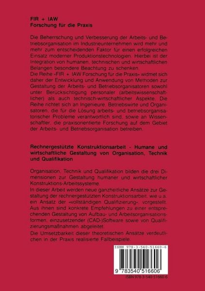 Produktbild: Rechnergest&uuml;tzte Konstruktionsarbeit