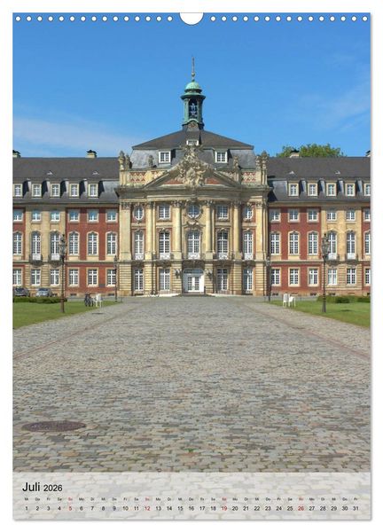 Produktbild: Historisches M&uuml;nster (Wandkalender 2026 DIN A3 hoch), CALVENDO Monatskalender