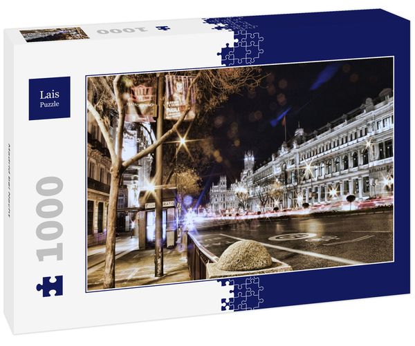 Produktbild: Lais Puzzle Madrid bei Nacht 1000 Teile