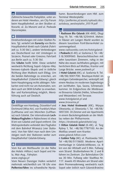 Produktbild: TRESCHER Reisef&uuml;hrer Polnische Ostseek&uuml;ste