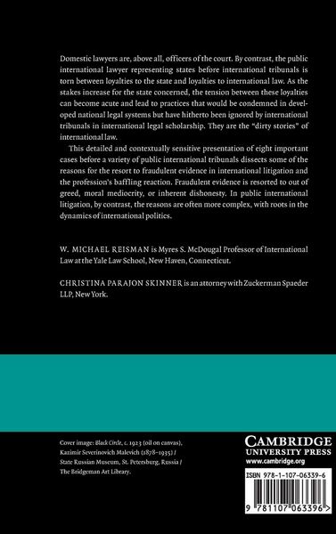 Produktbild: Fraudulent Evidence Before Public International Tribunals