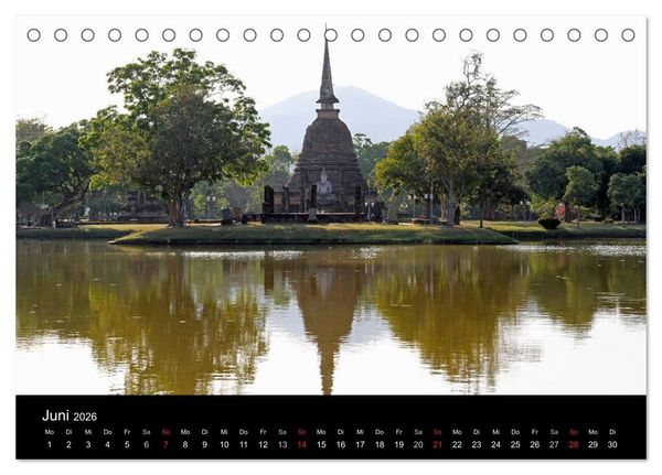 Produktbild: Thailand (Tischkalender 2026 DIN A5 quer), CALVENDO Monatskalender