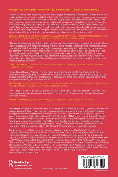 Produktbild: The Chaos Theory of Careers