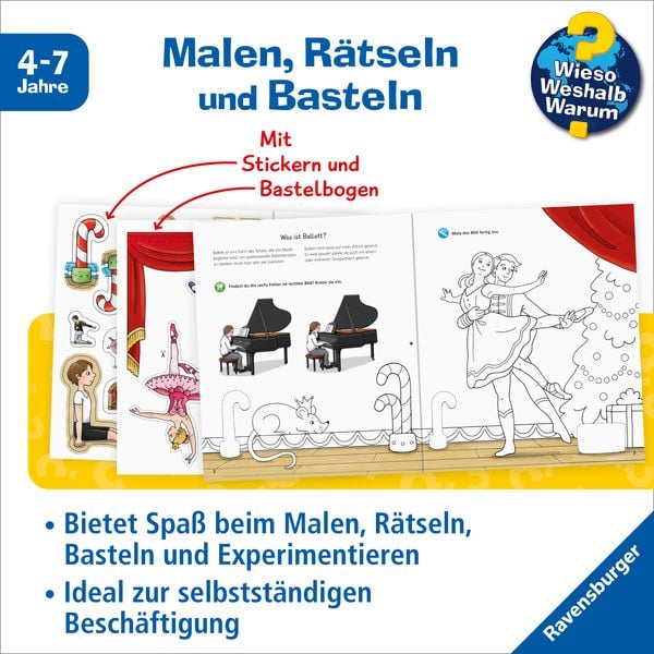Produktbild: Wieso? Weshalb? Warum? aktiv-Heft - Ballett