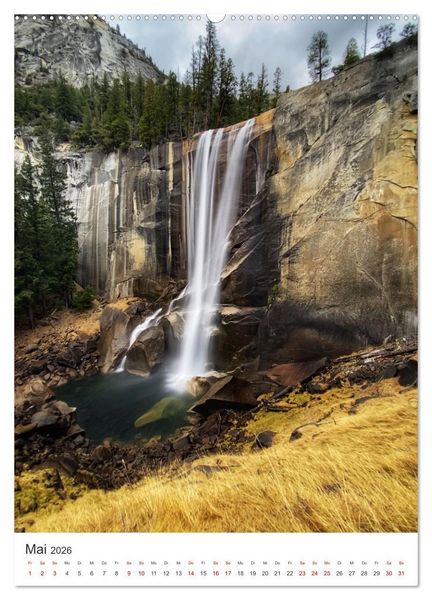 Produktbild: Yosemite Nationalpark - Einer der sch&ouml;nsten Orte der Welt. (Wandkalender 2026 DIN A2 hoch), CALVENDO Monatskalender