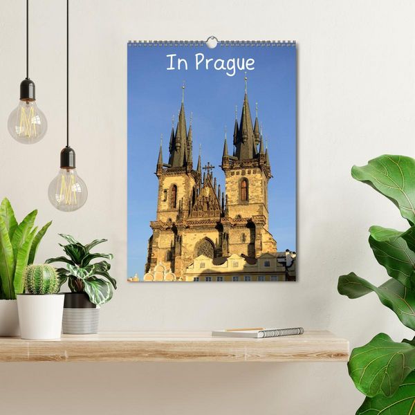Produktbild: In Prague (Wall Calendar 2026 DIN A3 portrait), CALVENDO 12 Month Wall Calendar