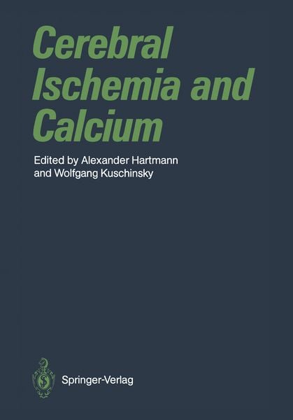 Produktbild: Cerebral Ischemia and Calcium
